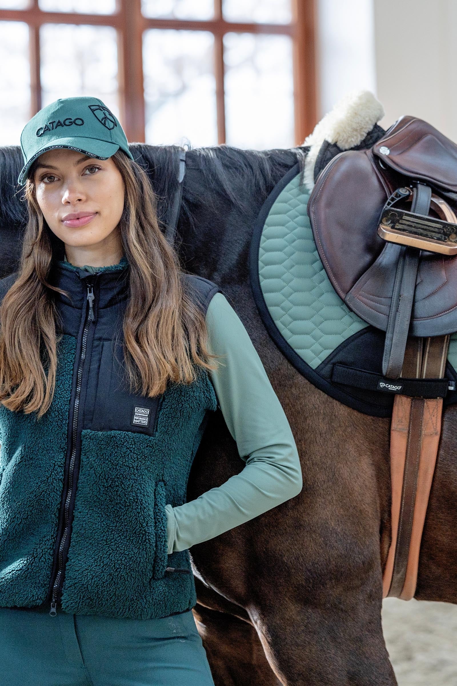 Catago FIR-Tech Grand Jump Saddle Pad Saddle Pads