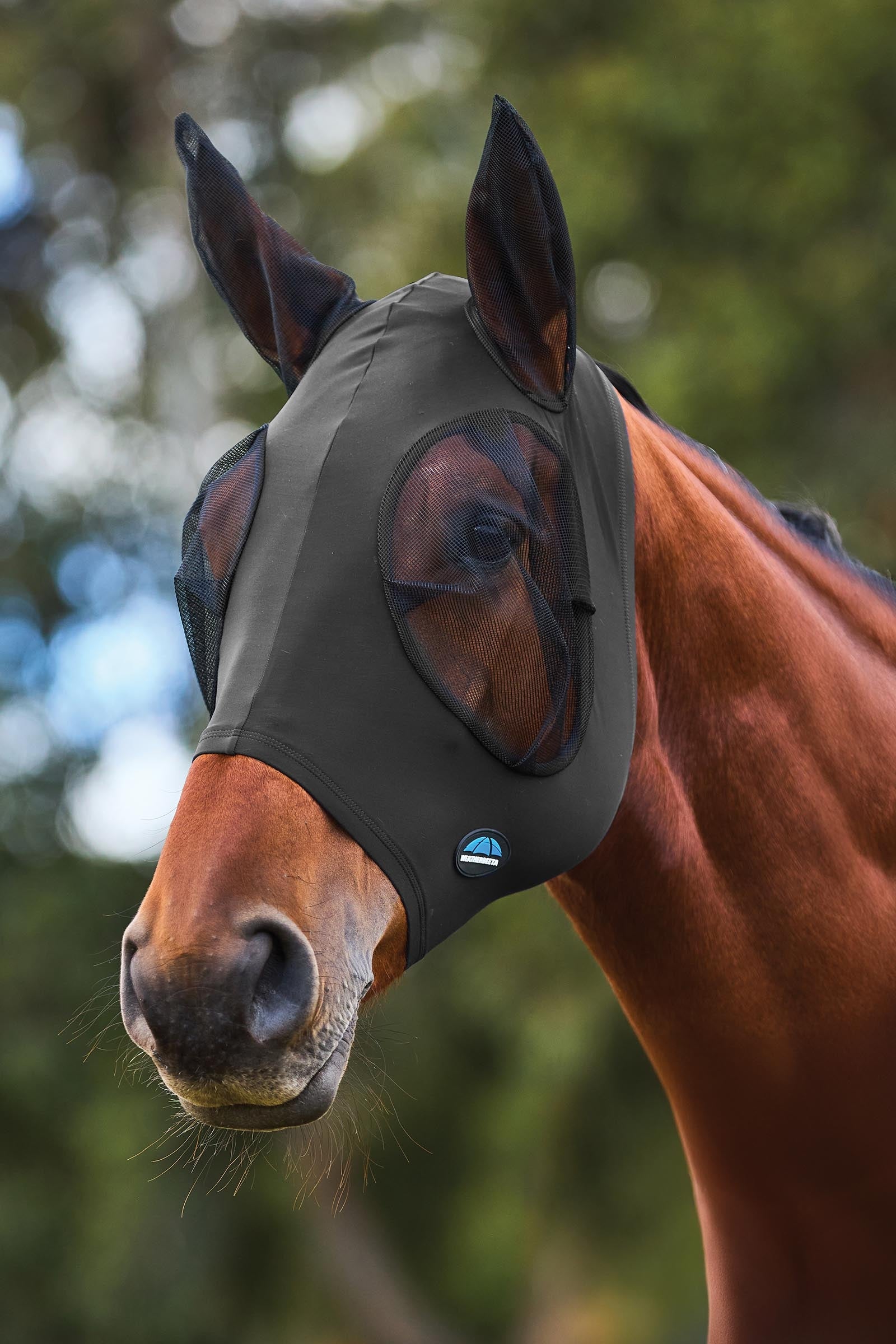 Weatherbeeta Comfitec Stretch Fly Mask With Ears Antifly Protection for Horses