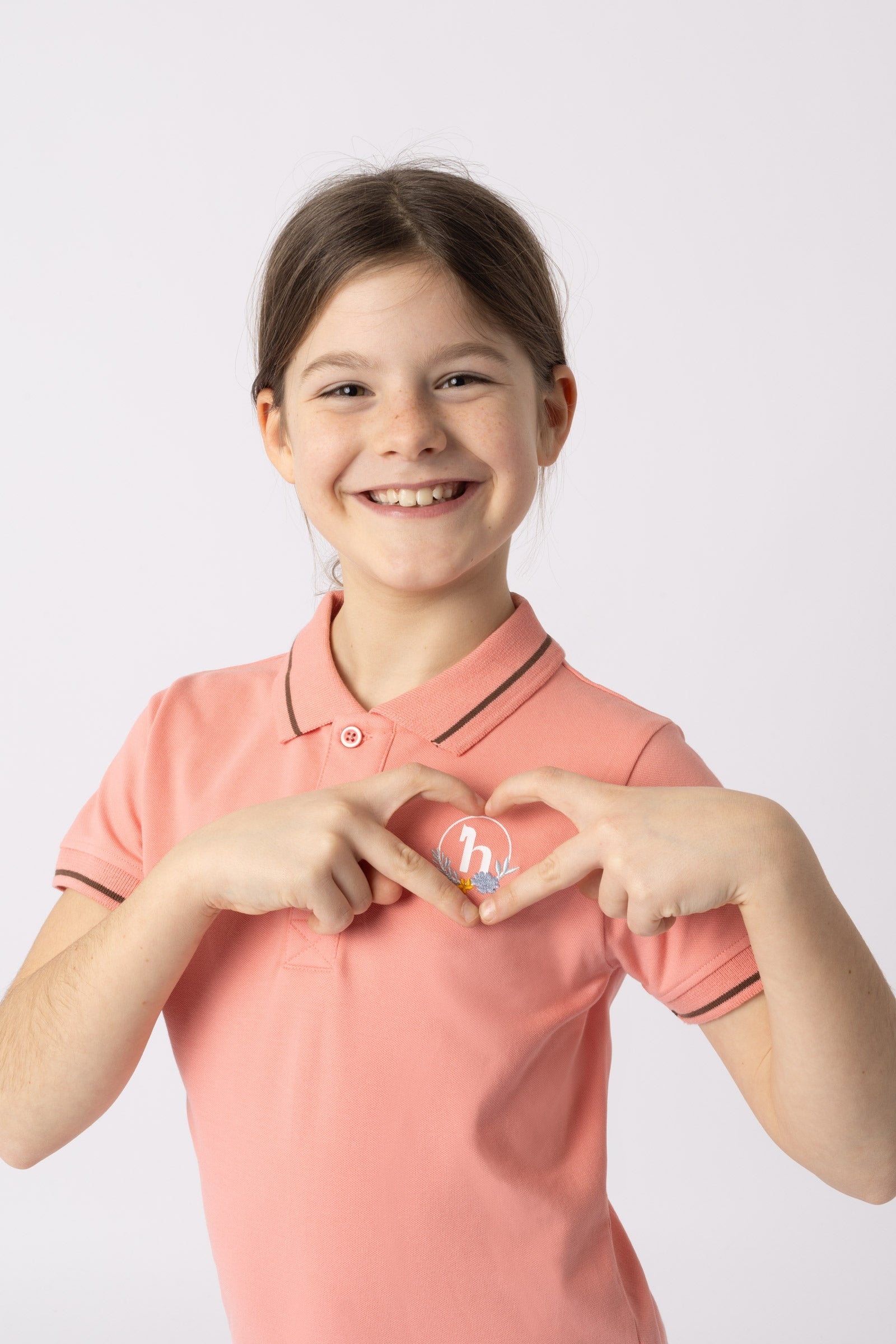 Horze Sohra Kids' Functional Poloshirt Kids Apparel