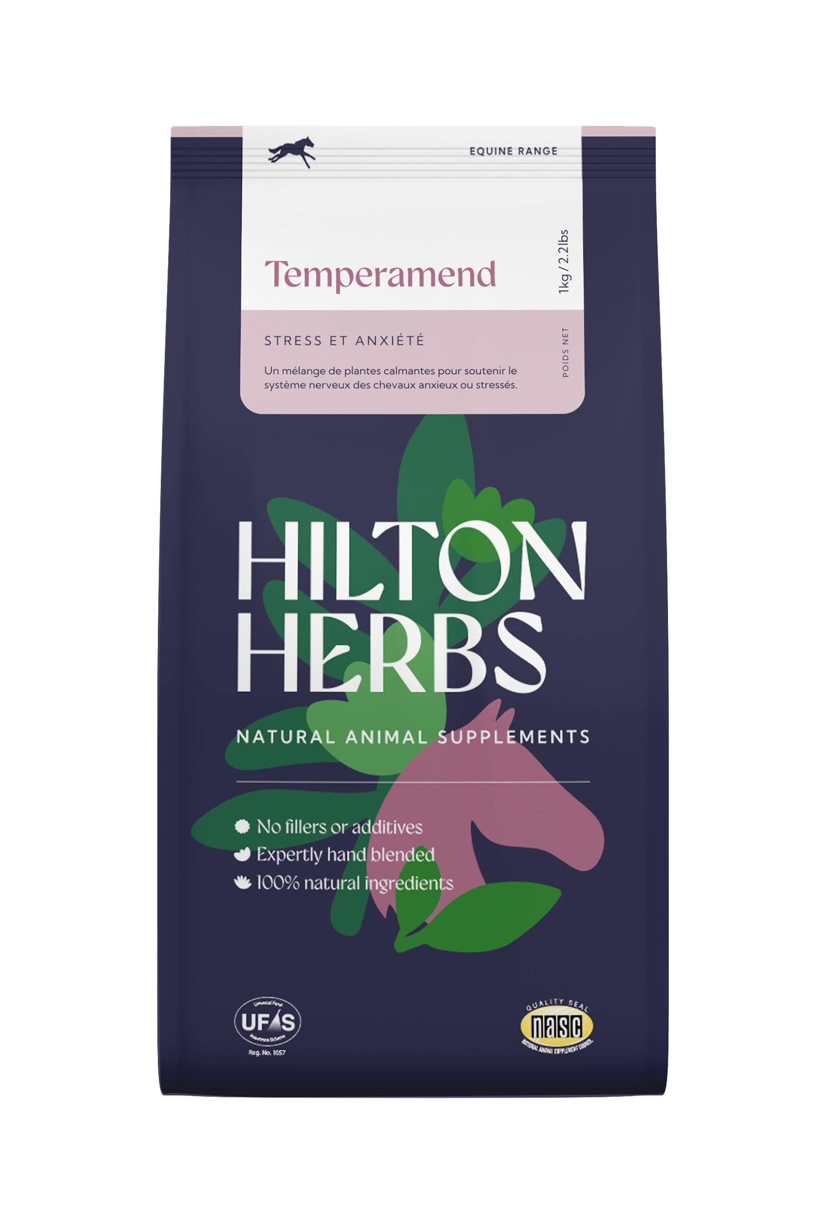 Hilton Herbs Calm & Collected – Temperamend, 1 kiloa Horse Feed & Nutrition
