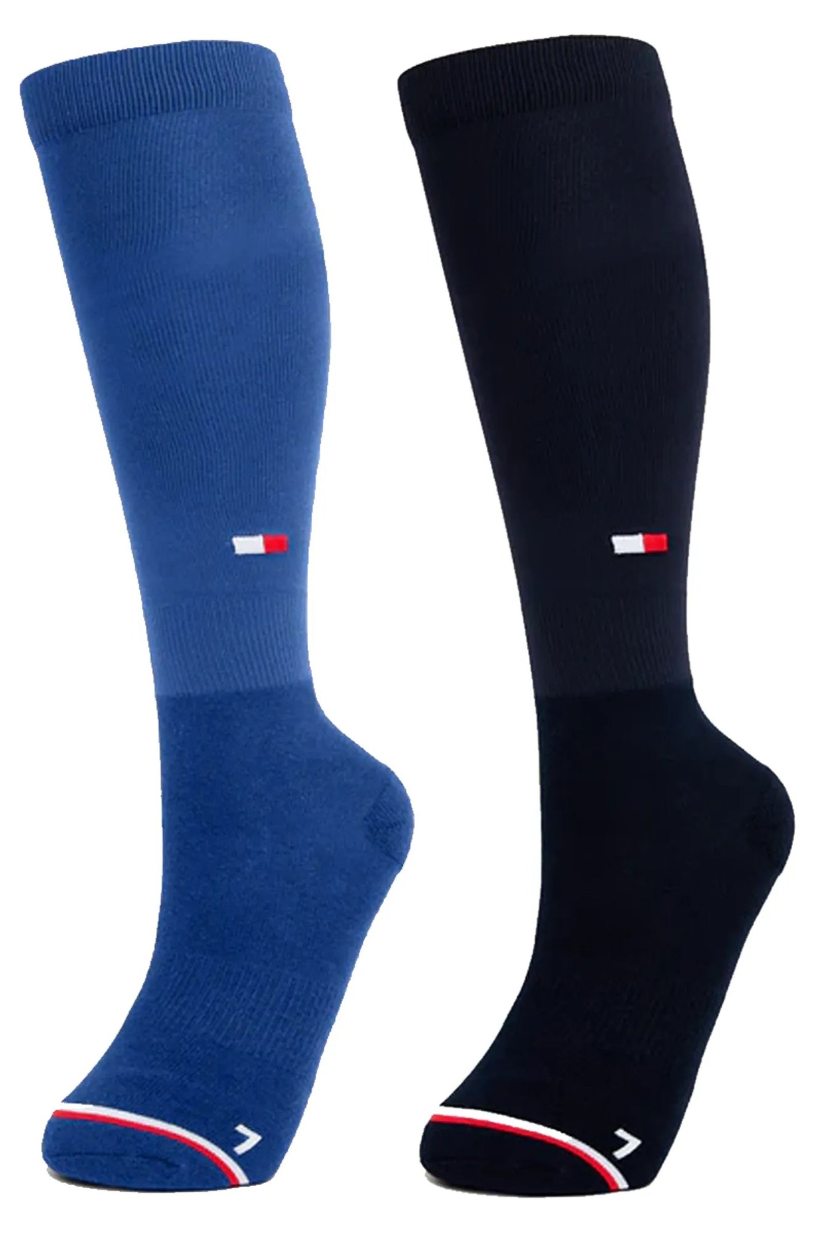 Tommy Hilfiger Equestrian Tommy Hilfiger 2-pack LONDON pitkät talviratsastussukat MULTI Sukat