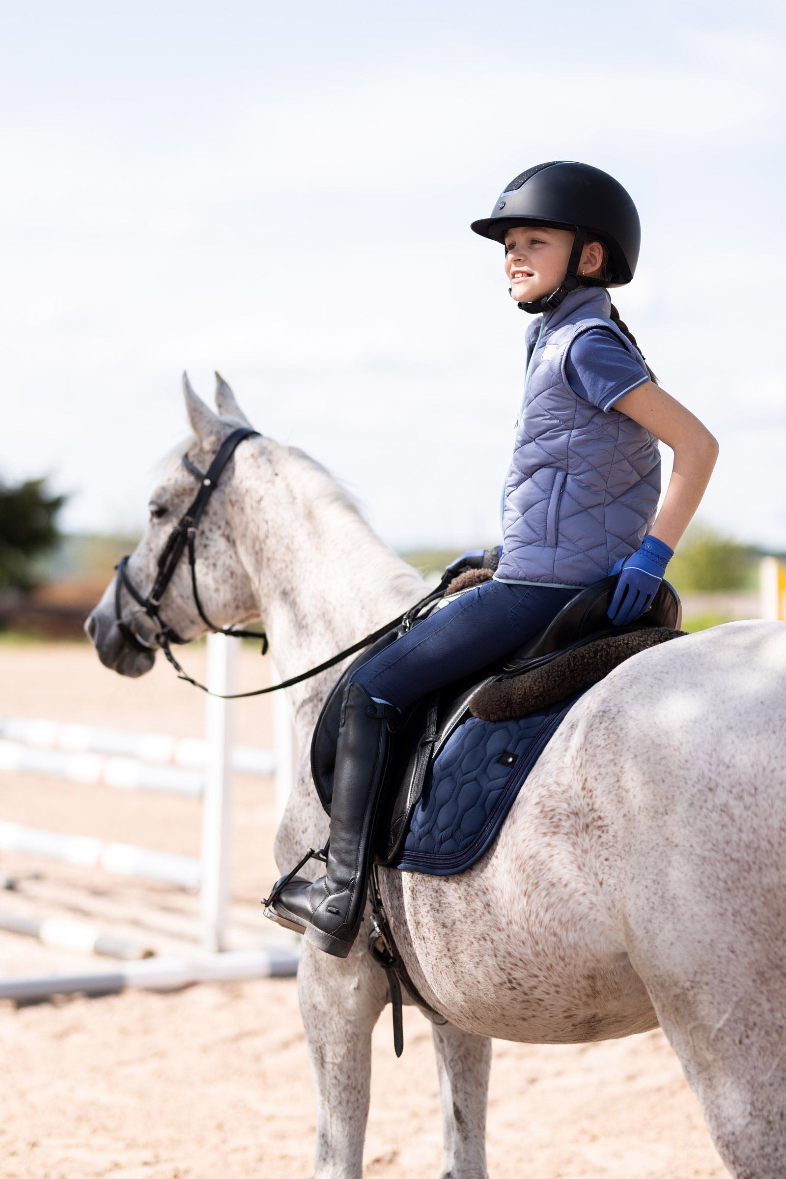 Horze Selina Kids' Riding Vest Kids Apparel