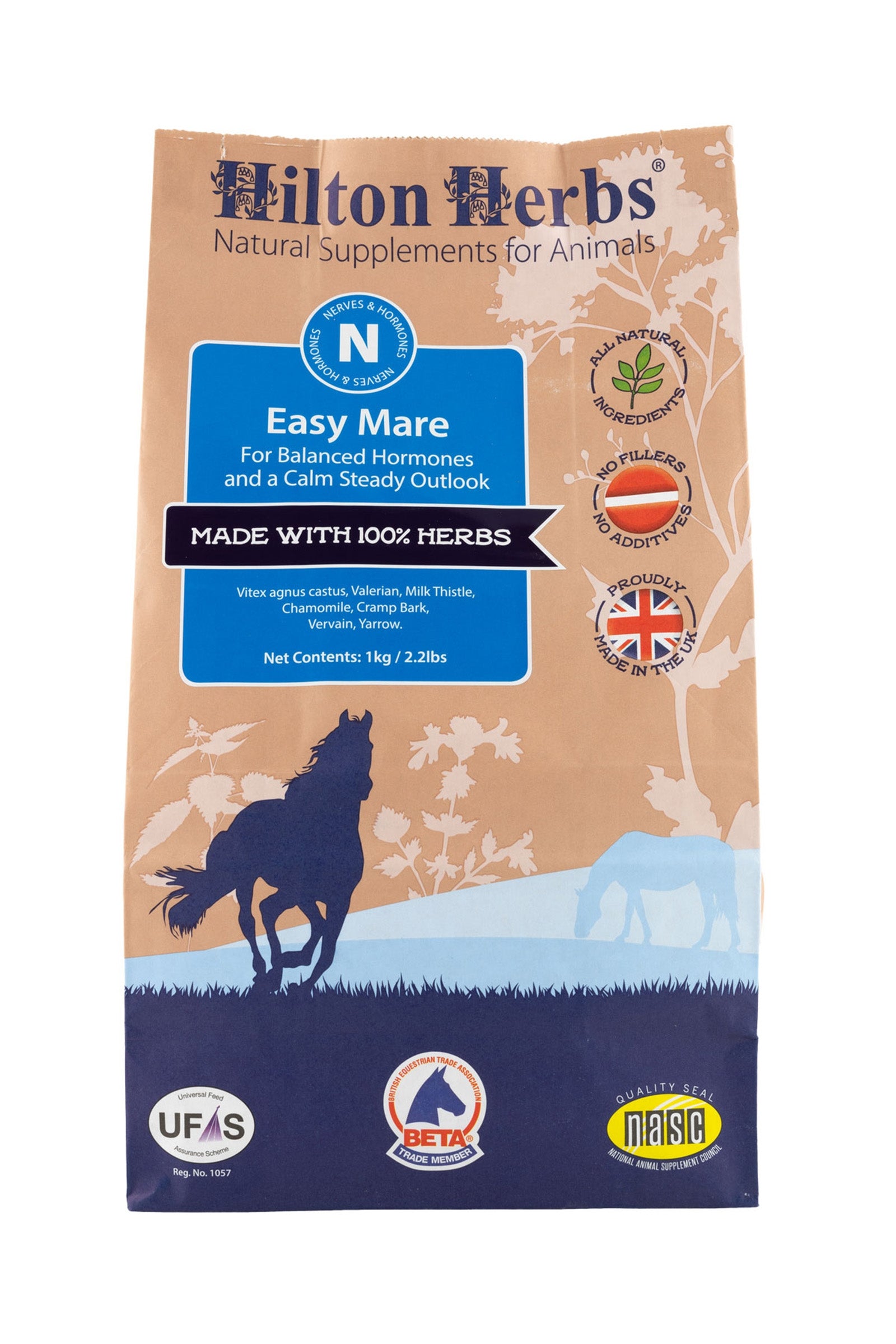 Hilton Herbs Easy Mare, 1kg Horse Feed & Nutrition