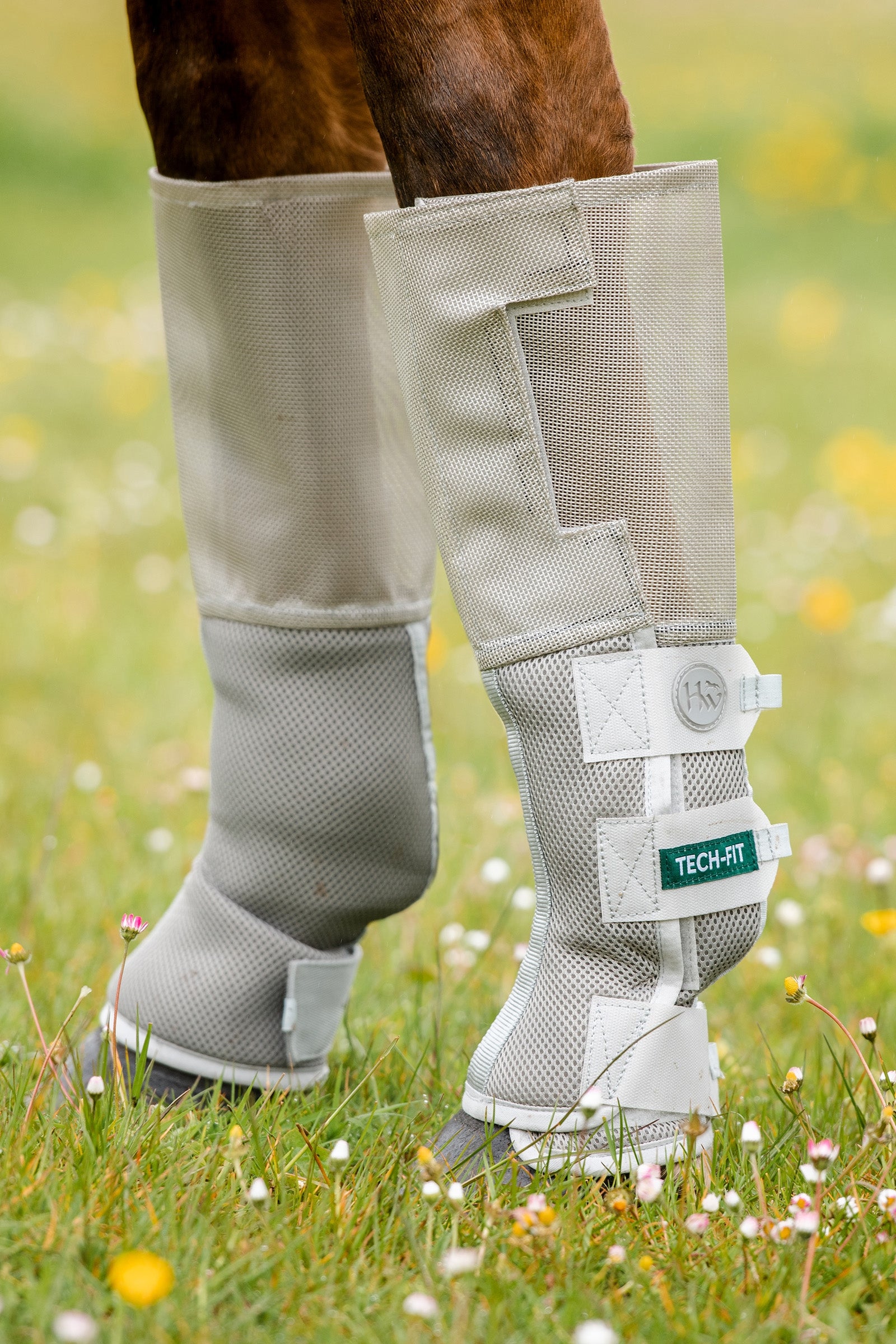 Horseware Rambo Tech-Fit Kärpässuoja (4 kappaleen setti) Leg Protection & Hoof Protection for Horses