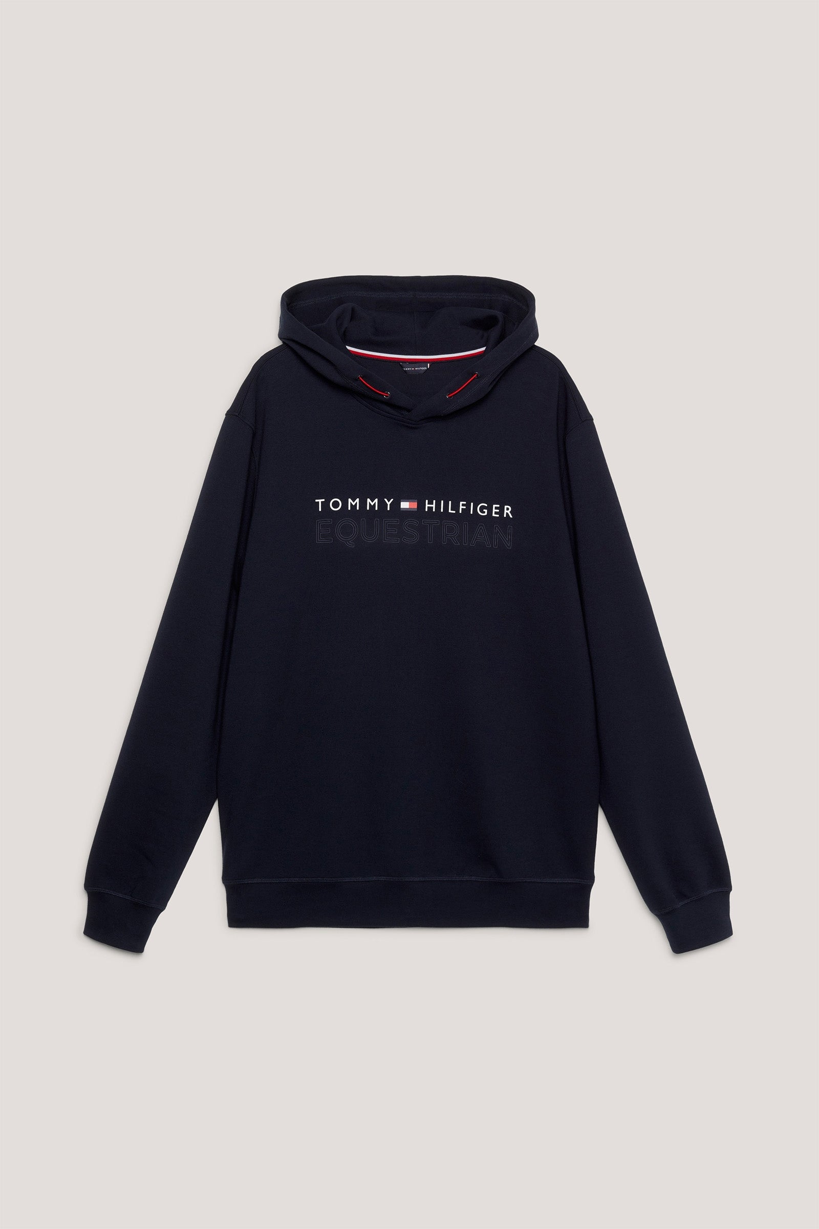 Tommy Hilfiger Equestrian London Logo Fleece-huppari Miesten ratsastusvaatteet