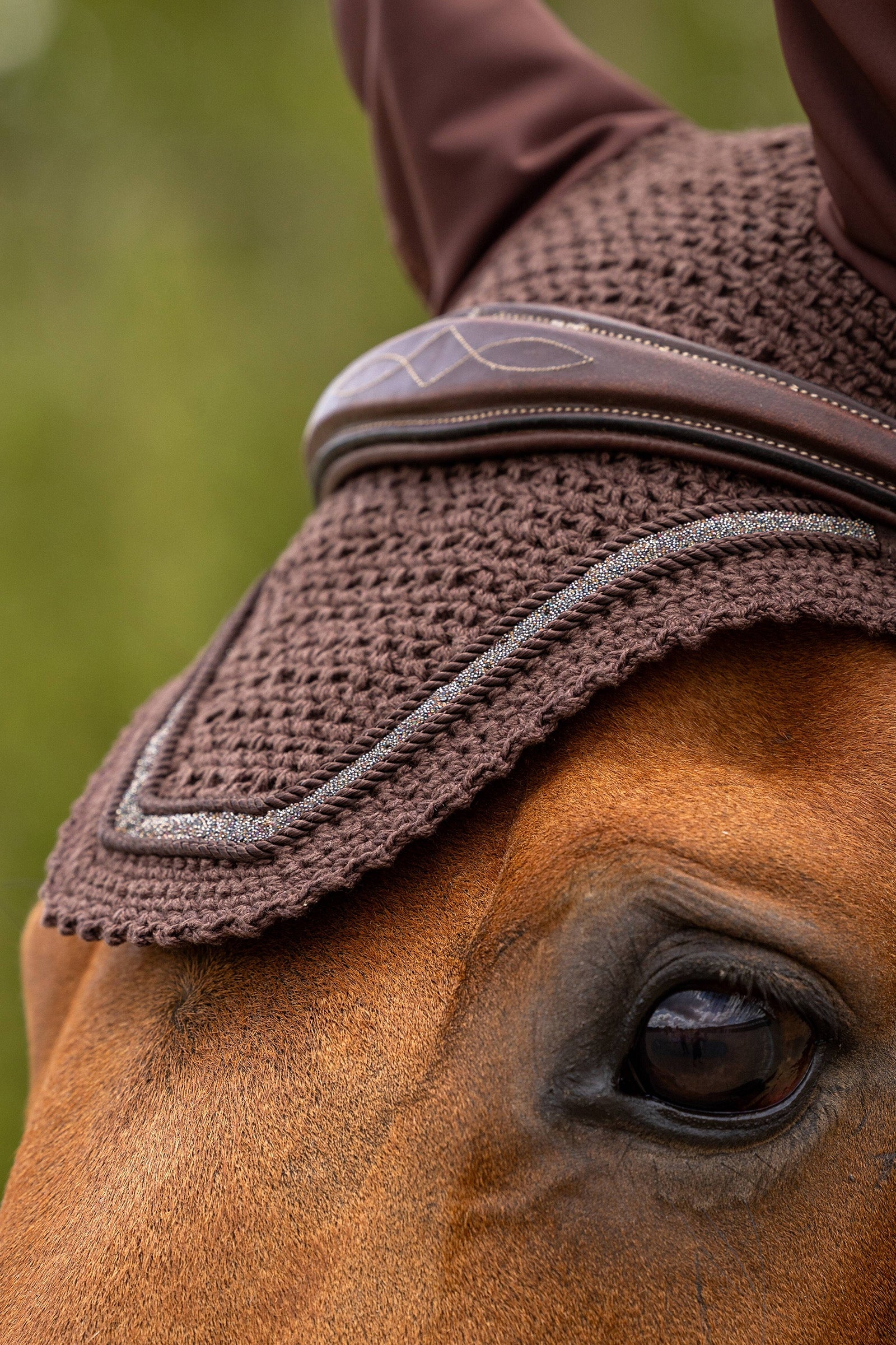 LeMieux Crystal Fly Hood Saddle Pads