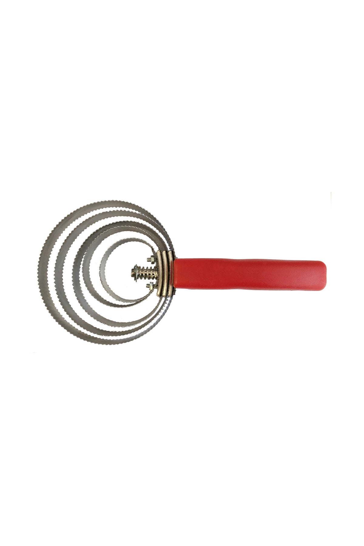 HIPPOTONIC Metal Curry Comb (5 rengasta) Harjat ja suat