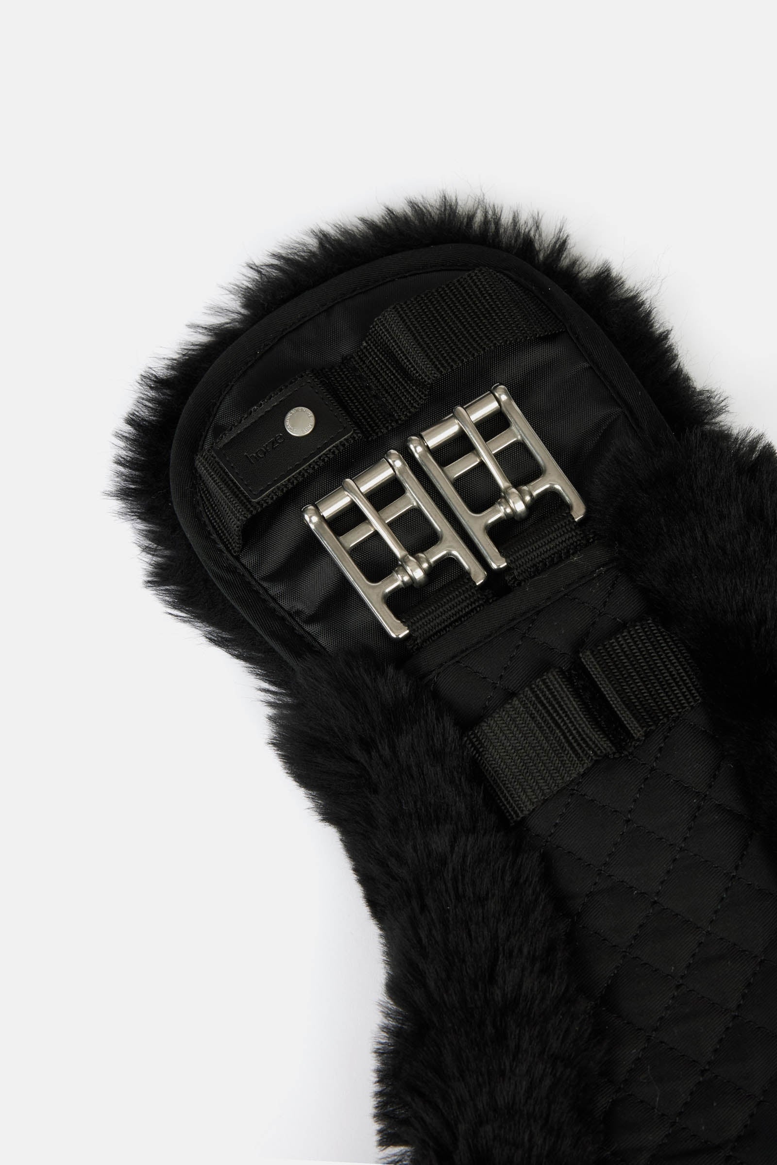 Horze Crescent Shaped Sheepskin Girth Saddles, Girths & Stirrups