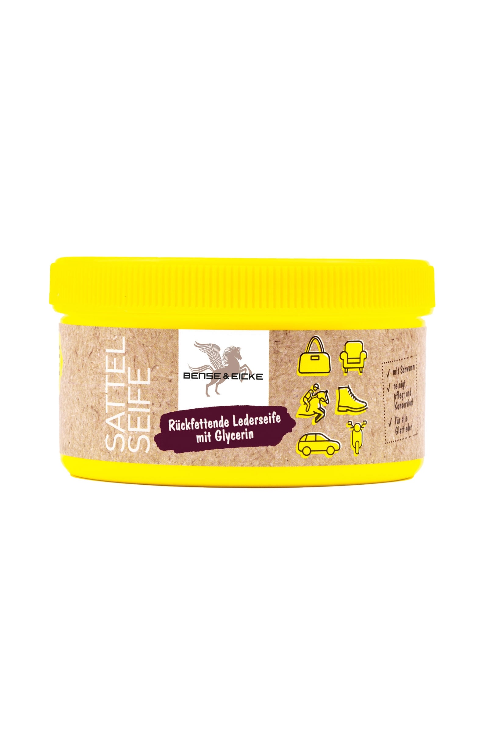 Bense & Eicke Satulasaippua sienellä, 250 ml Hoito