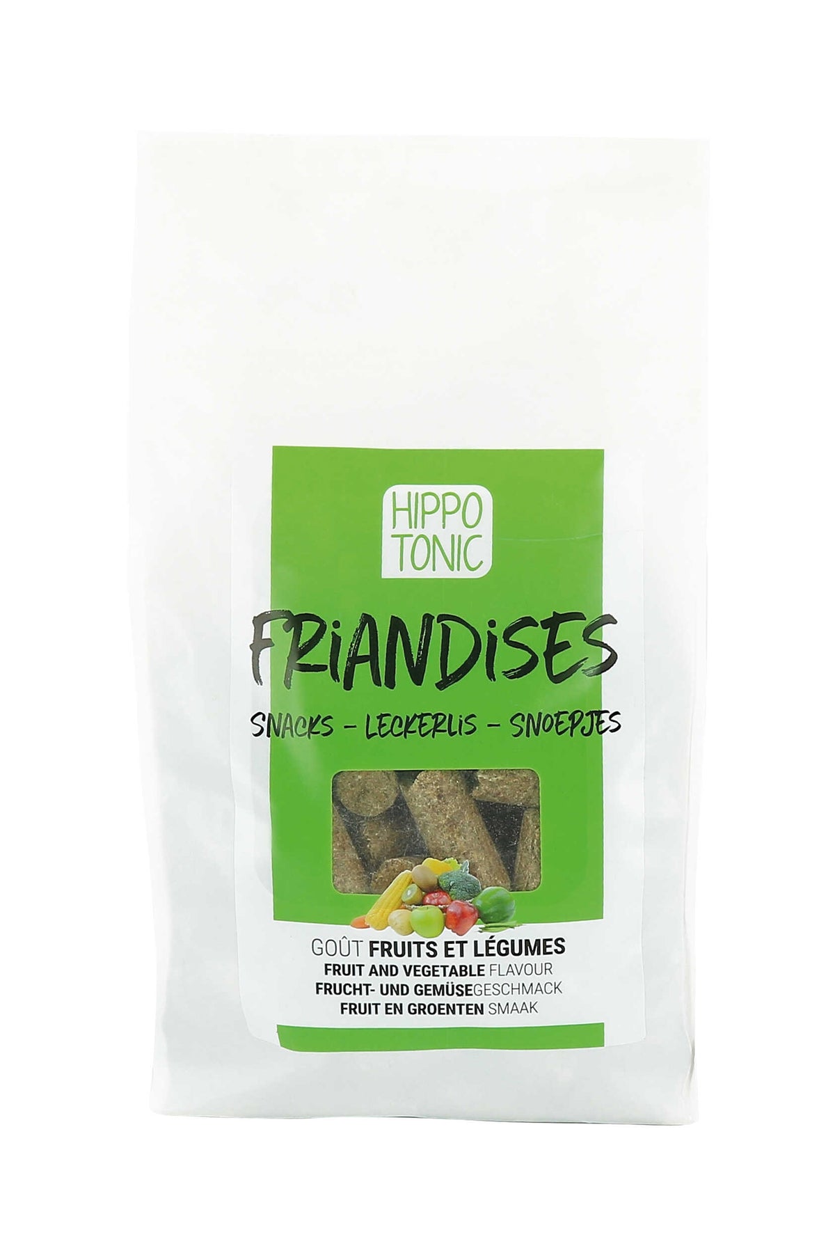HIPPOTONIC Treats Fruit and Vegetable Flavor, 1 kg Horse Feed & Nutrition